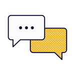 dialogue bubbles