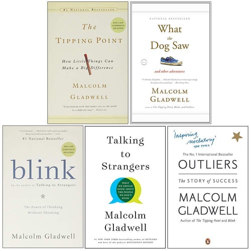 Malcom Gladwell's Books Malcom Gladwell's Books