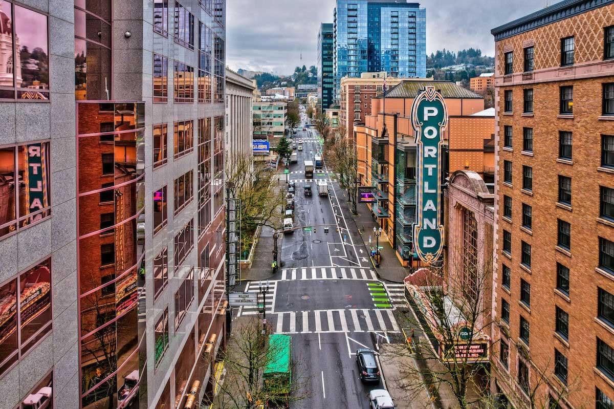 Downtown Portland Downtown Portland
