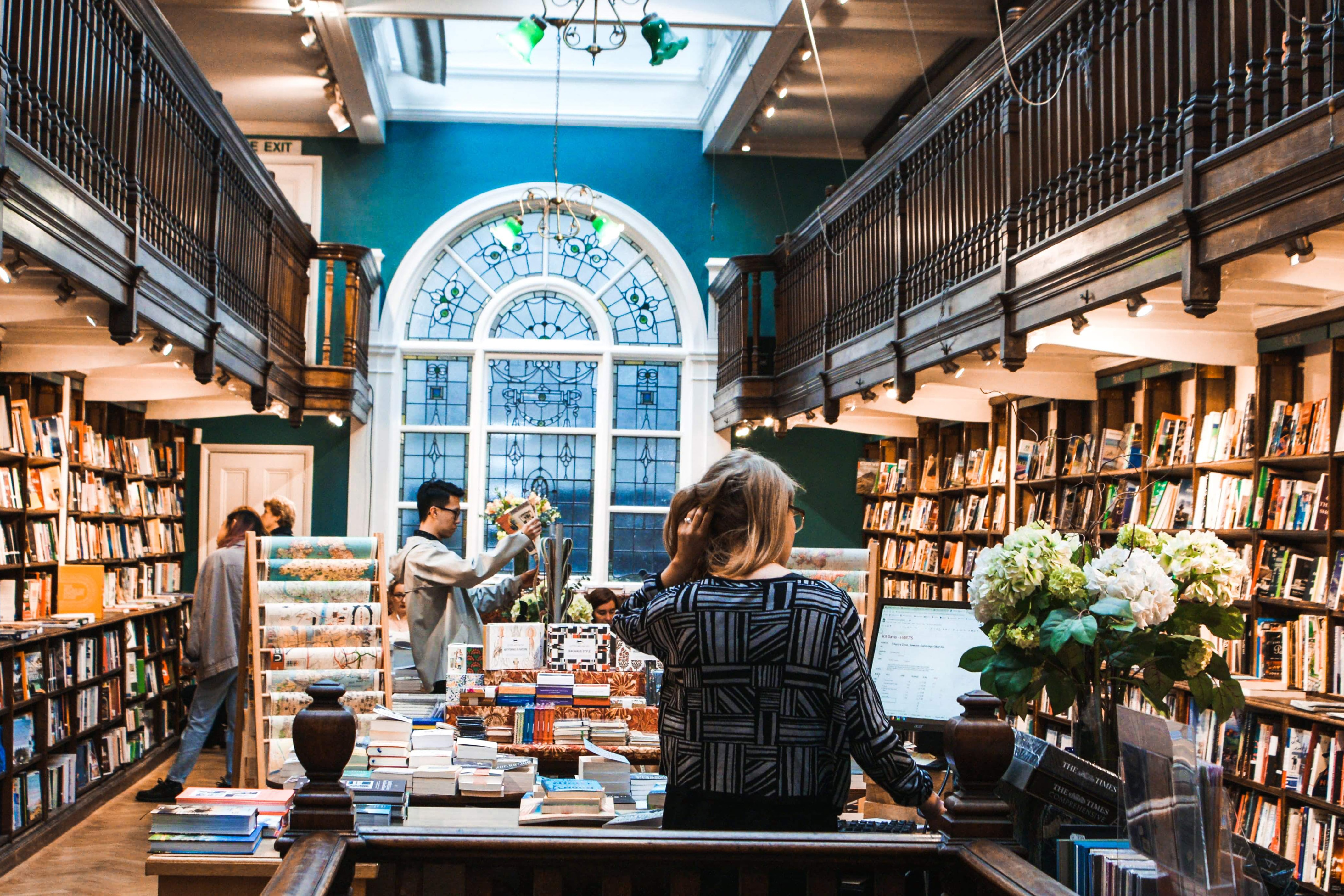 a bookstore