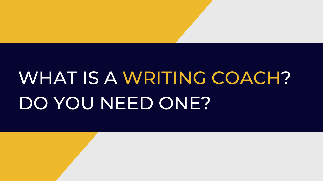 What is a writing coach?